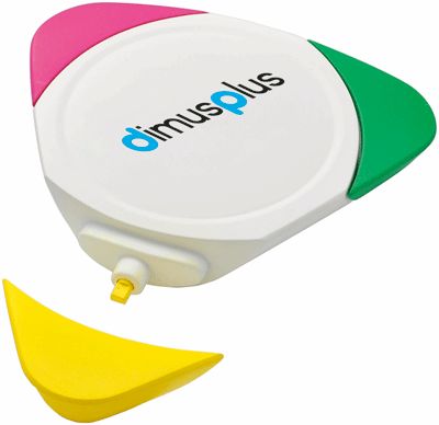 EVIDENZIATORE TRIANGOLARE 3 IN 1