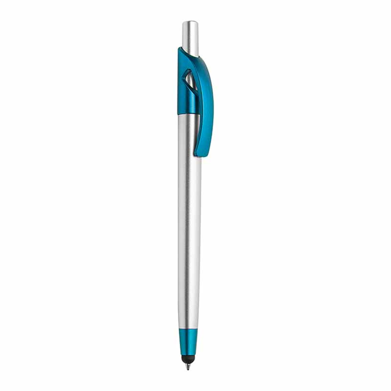 PENNA A SFERA A SCATTO TOUCH SCREEN IN PLASTICA REFILL NERO
