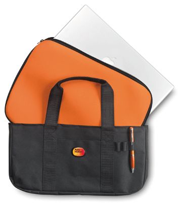CUSTODIA PORTACOMPUTER 15'' IN NEOPRENE CON CUSTODIA IN POLIESTE