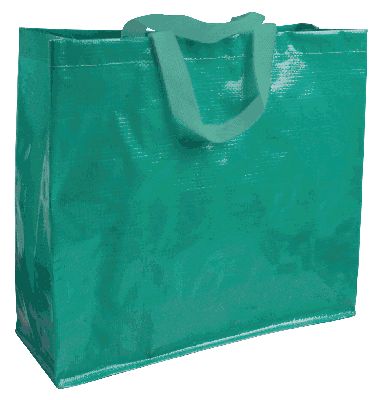 SHOPPER IN PP LAMINATO MANICI CORTI cm. 45x40x18