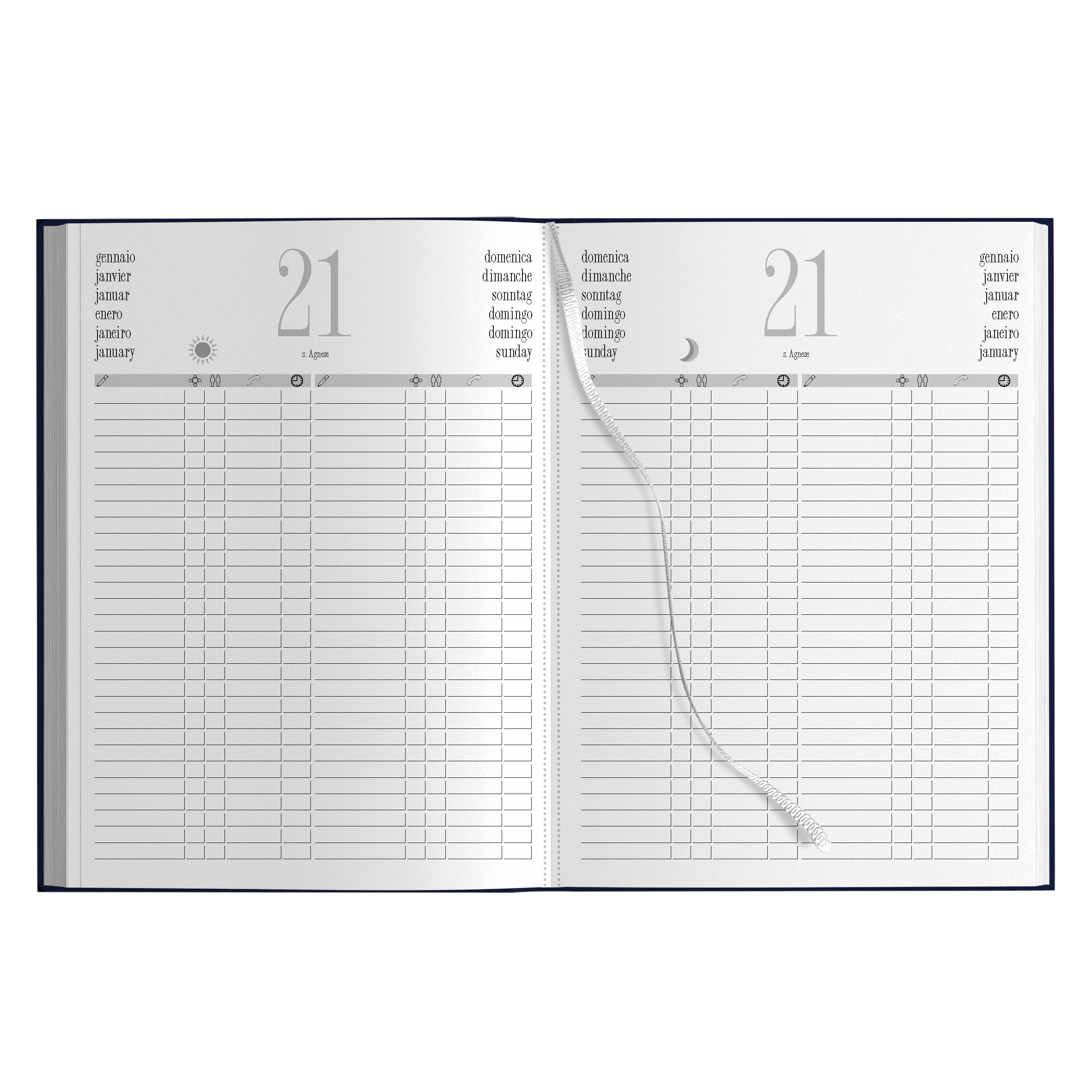 AGENDA PER PRENOTAZIONI cm 21x29,7