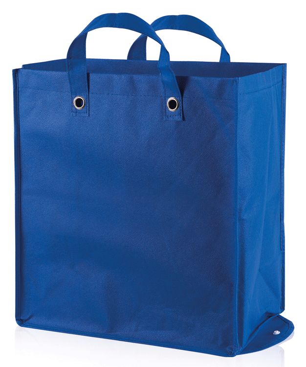 BORSA SHOPPING IN TNT RICHIUDIBILE C/FONDO RIGIDO cm 34,5x38,5x1