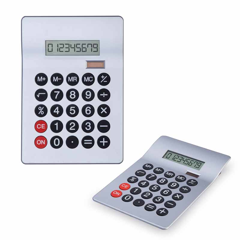 CALCOLATRICE DUAL POWER 8 DIGIT cm 13,5x19