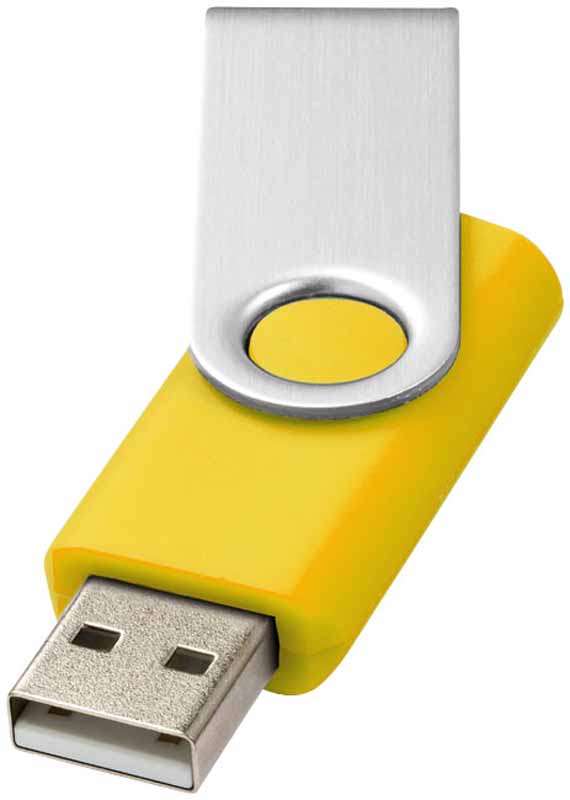 CHIAVETTA USB GIREVOLE IN ALLUMINIO 2Gb