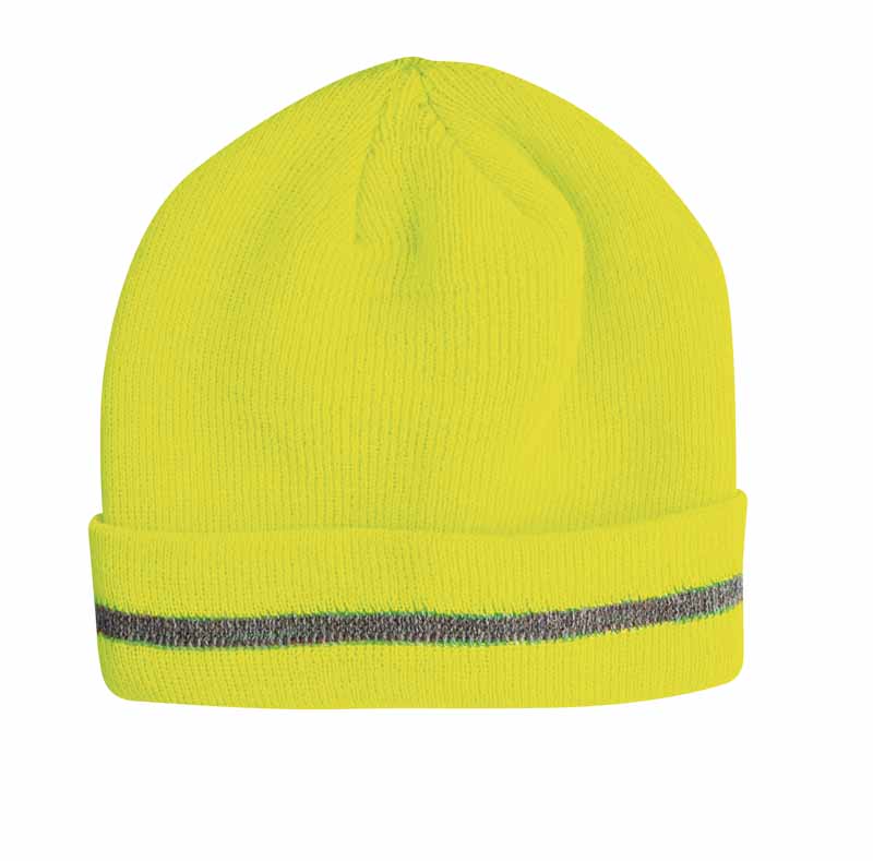 CUFFIOTTO IN ACRILICO FLUORESCENTE CON BANDA RIFRANGENTE