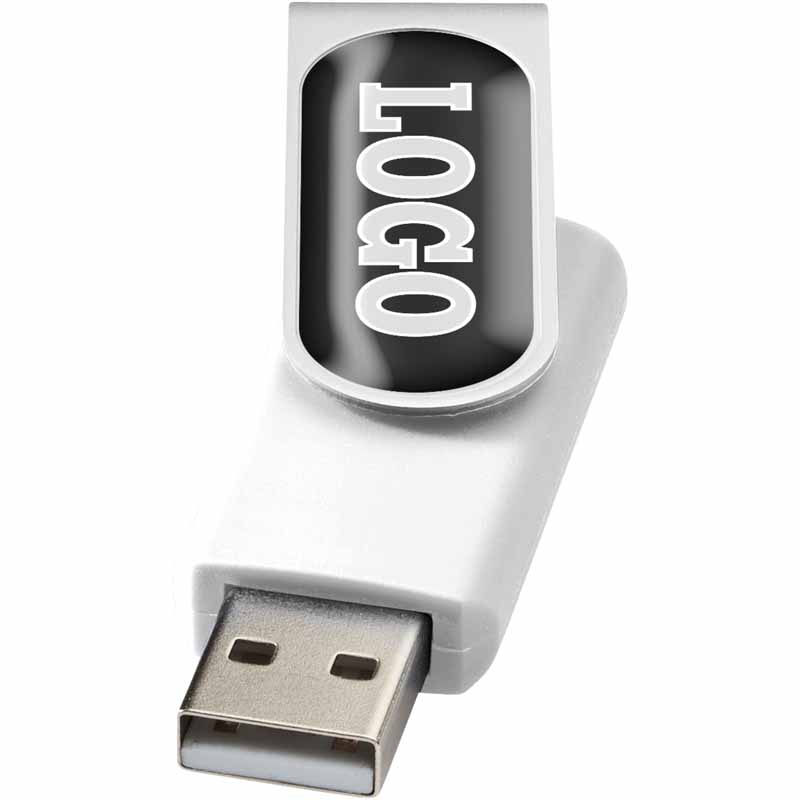 CHIAVETTA USB IN ALLUMINIO CON DOMING INCLUSO 4Gb