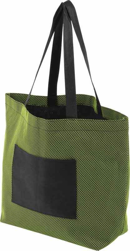 SHOPPER IN TNT CON TASCA FRONTALE cm 45x33