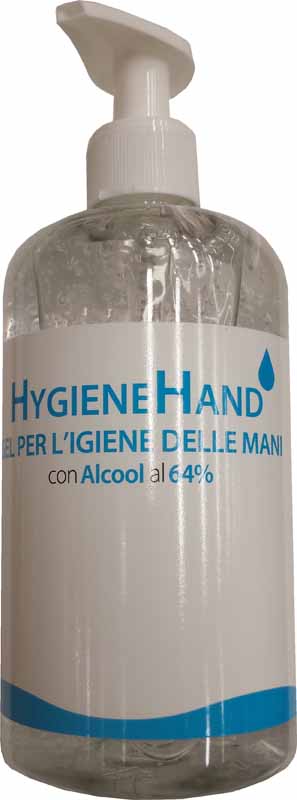 HYGIENE HAND GEL MANI (ALCOL 70%) 500ml