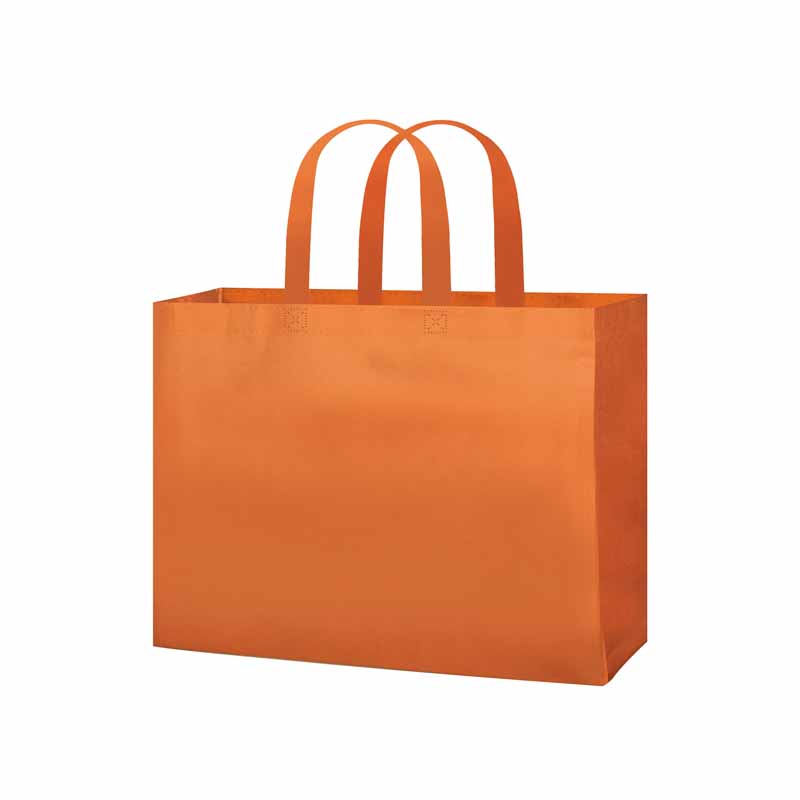 SHOPPER IN TNT ORIZZONTALE MANICI CORTI cm 42x32x10