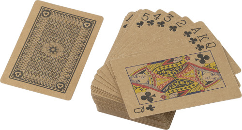 CARTE DA POKER IN CARTA RICICLATA, 54 CARTE