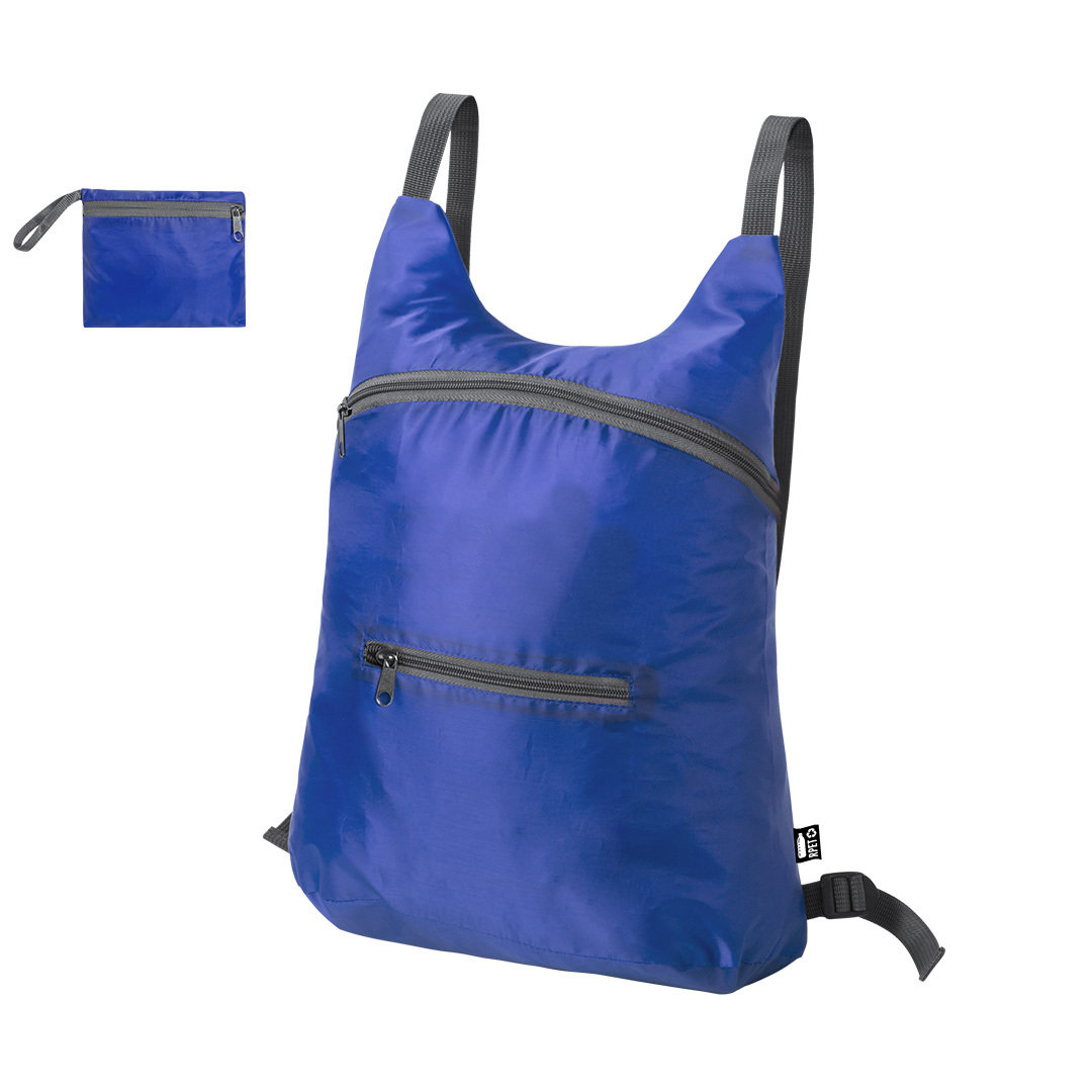ZAINO PIEGHEVOLE IN POLIESTERE RPET cm 42x30x12