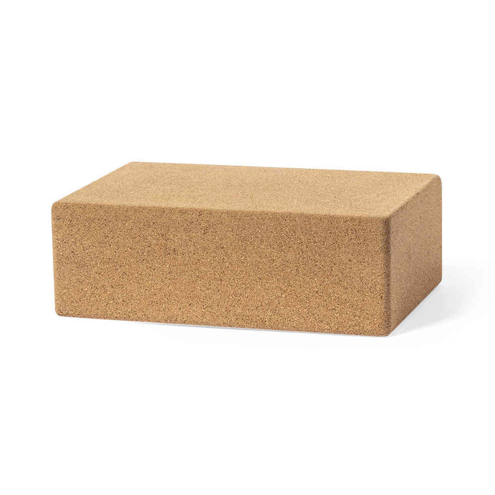 BLOCCO PER YOGA E PALESTRA IN SUGHERO NATURALE 22,5x7,5x15 cm