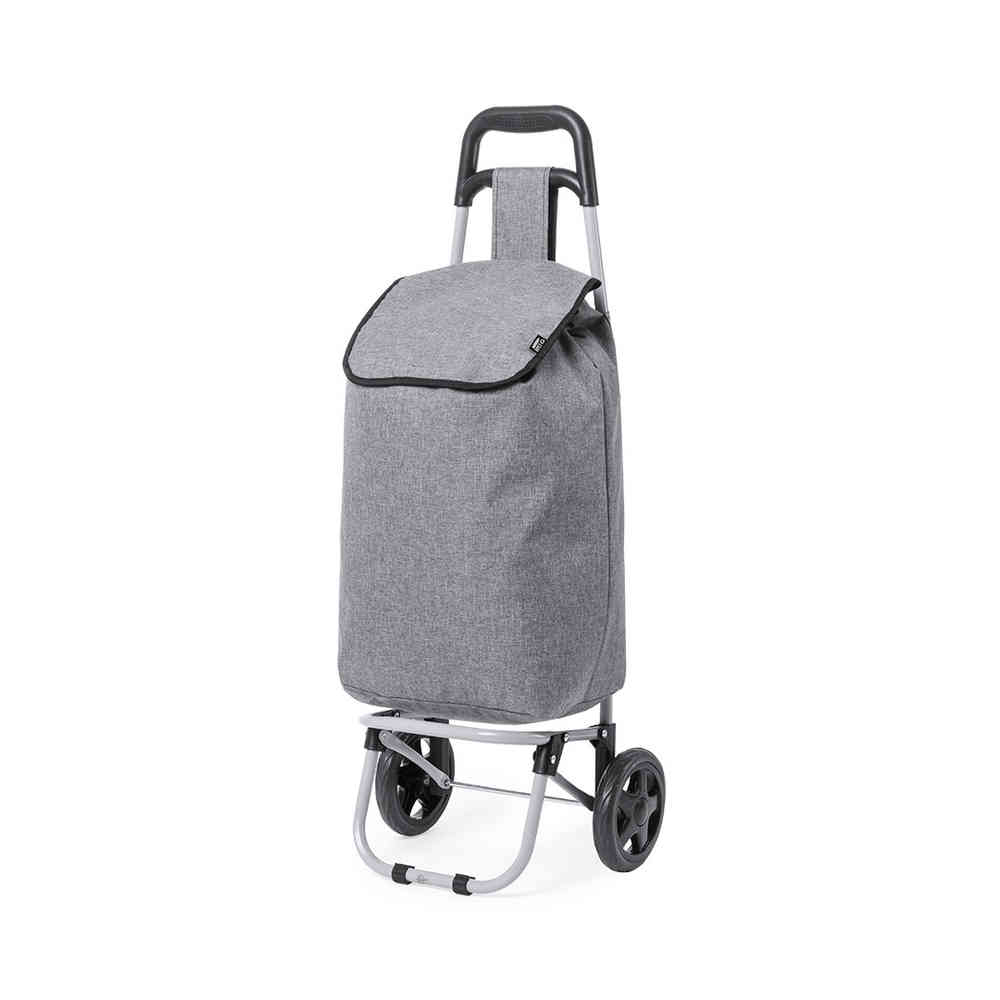 CARRELLO SPESA IN POLIESTERE 600D RPET 30x52x20 cm