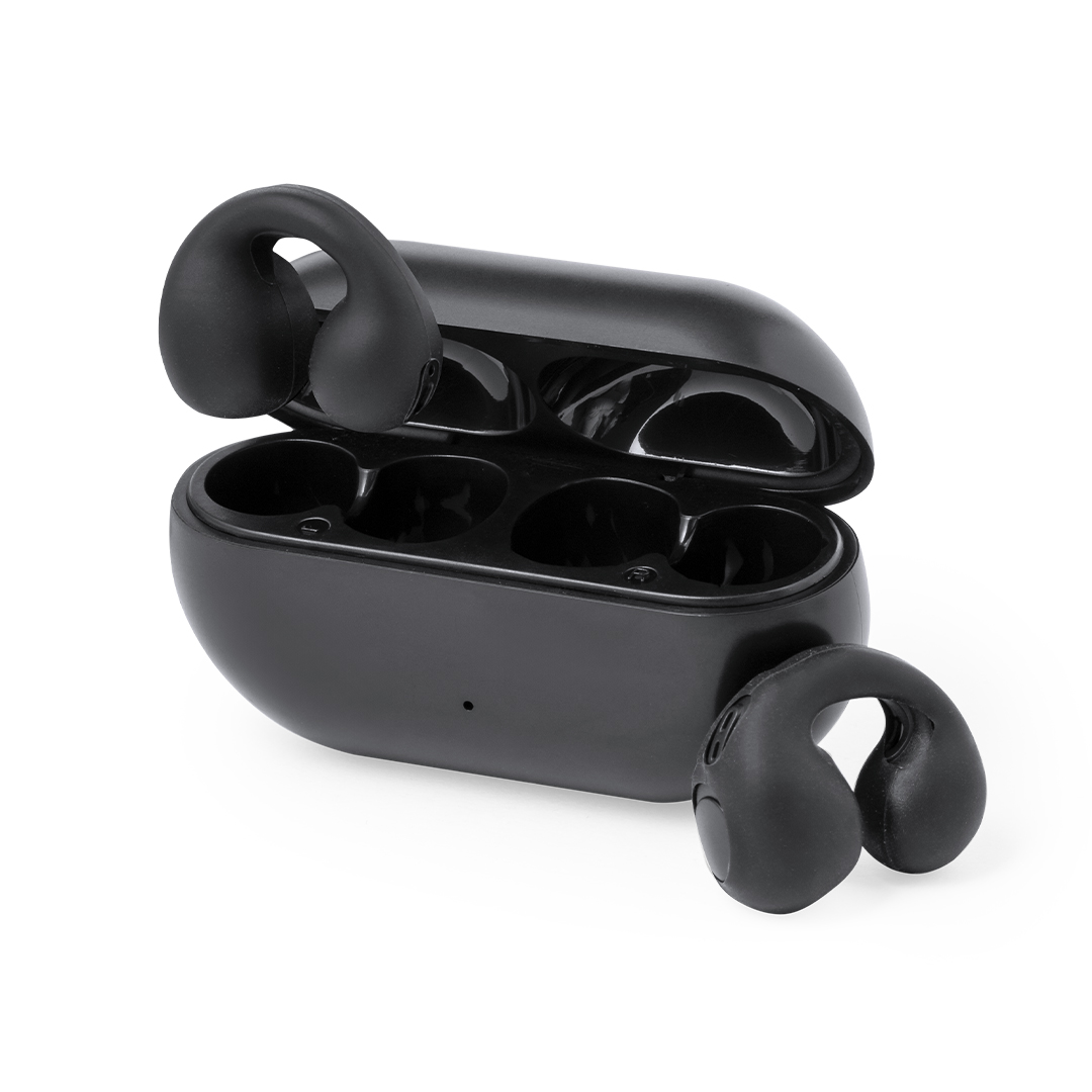 AURICOLARI CLIP BLUETOOTH® 5.3 IN CUSTODIA cm. 2,4x6,9x2,4