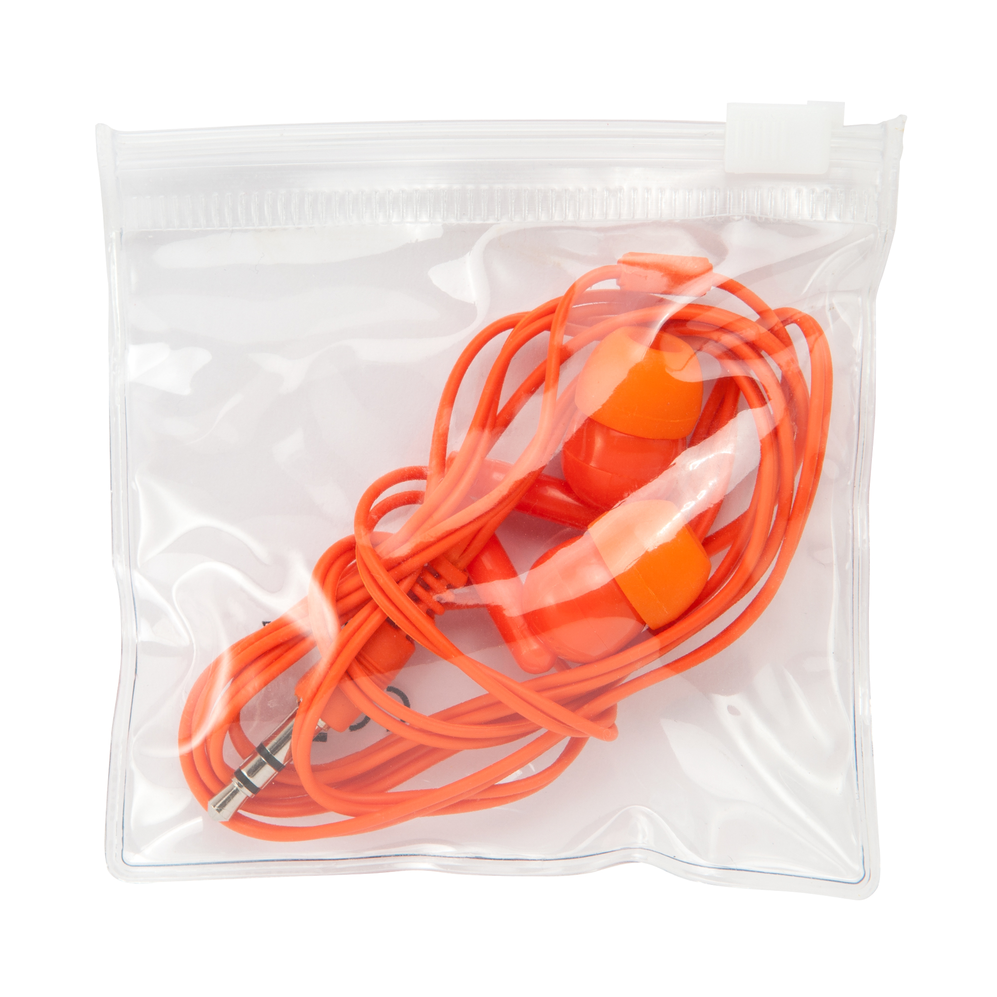 AURICOLARI CON FILO DA JACK 3,5 mm IN BUSTINA TRASPARENTE