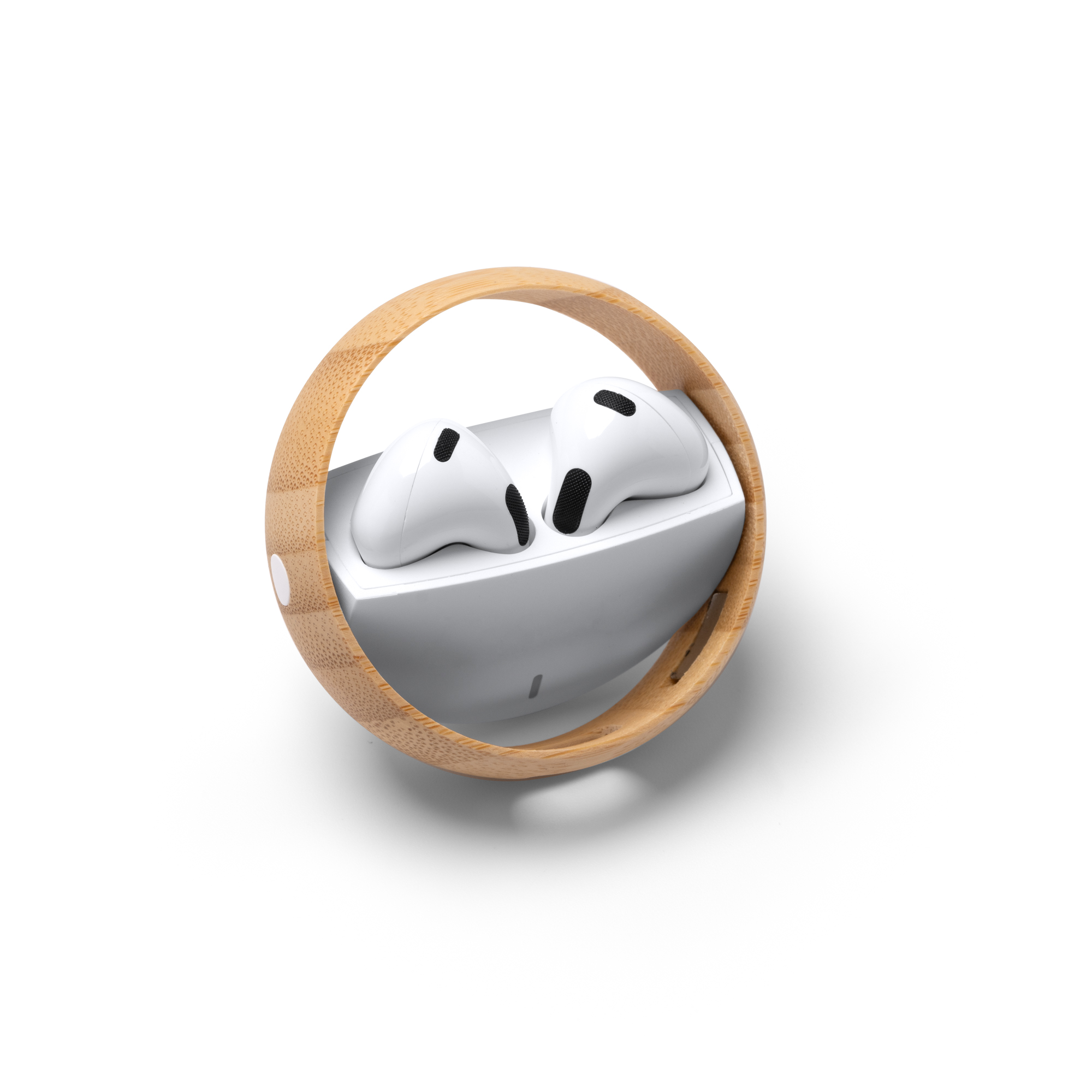 AURICOLARI BLUETOOTH® 5.3 CON CUSTODIA A ROTAZIONE cm. 6Ø