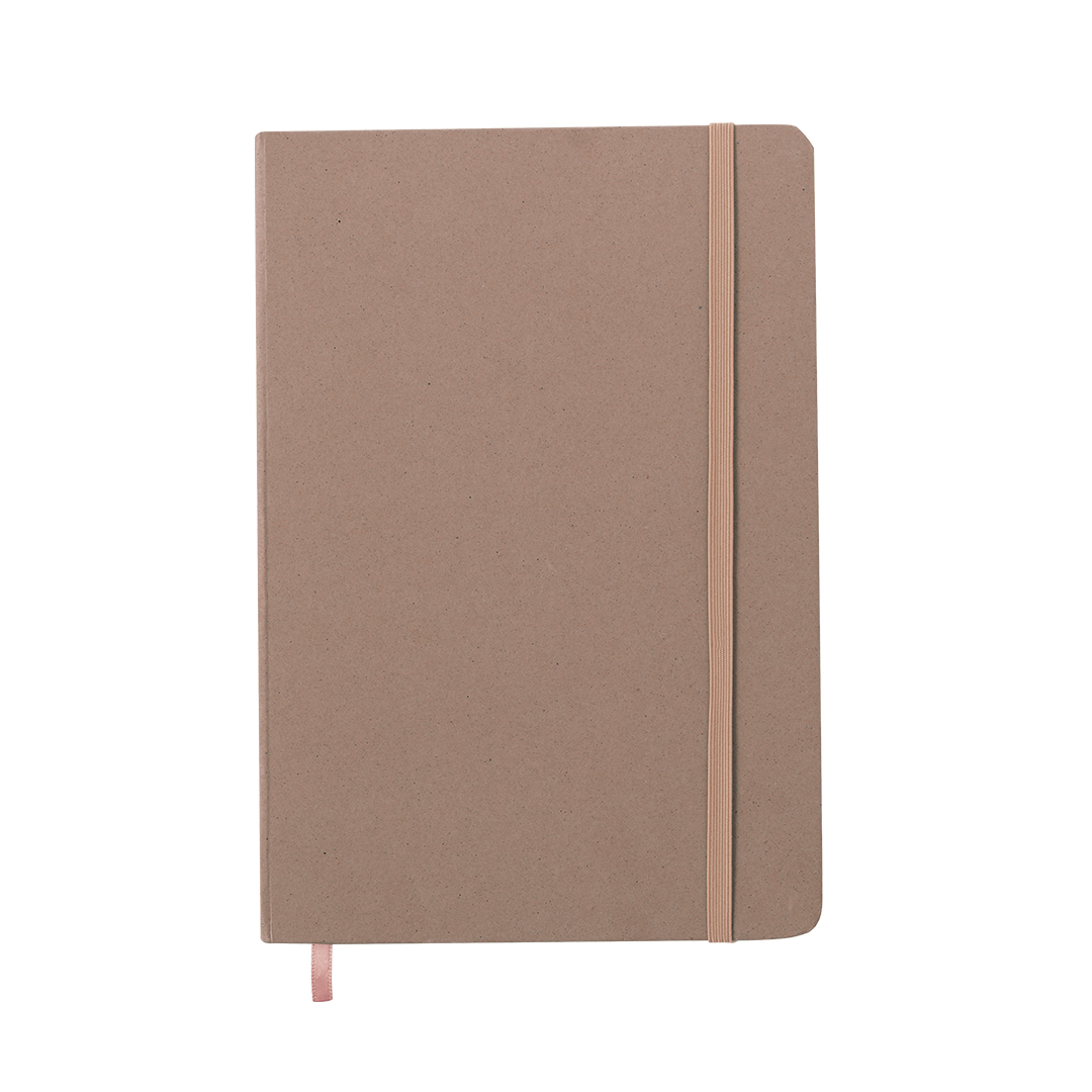 QUADERNO A5 CON 80 PAG A RIGHE (SCARTI DI FRUTTA) cm. 14,7x21x1,