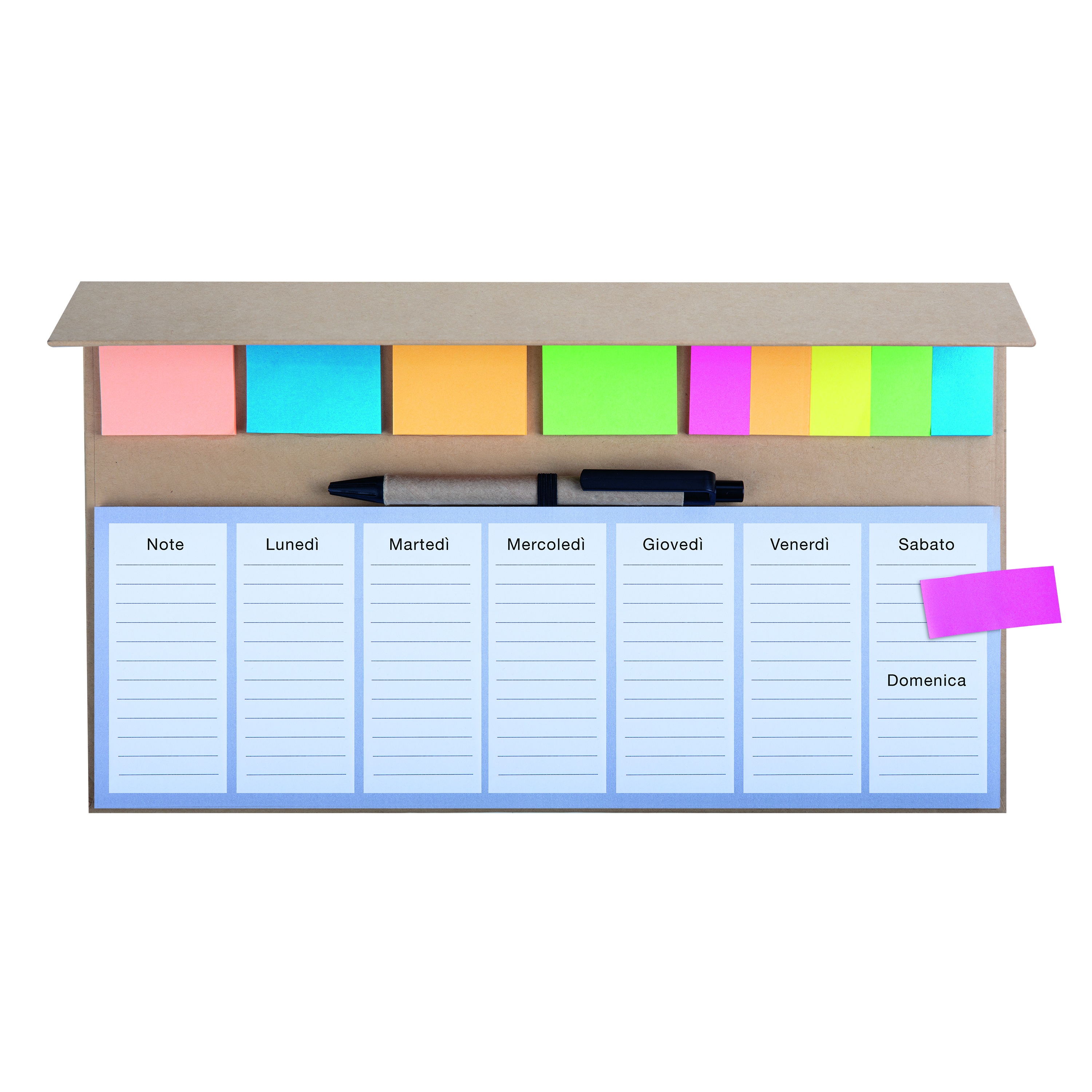 PLANNING PERPETUO CON FOGLIETTI RIPOSIZIONABILI cm. 31x17,5