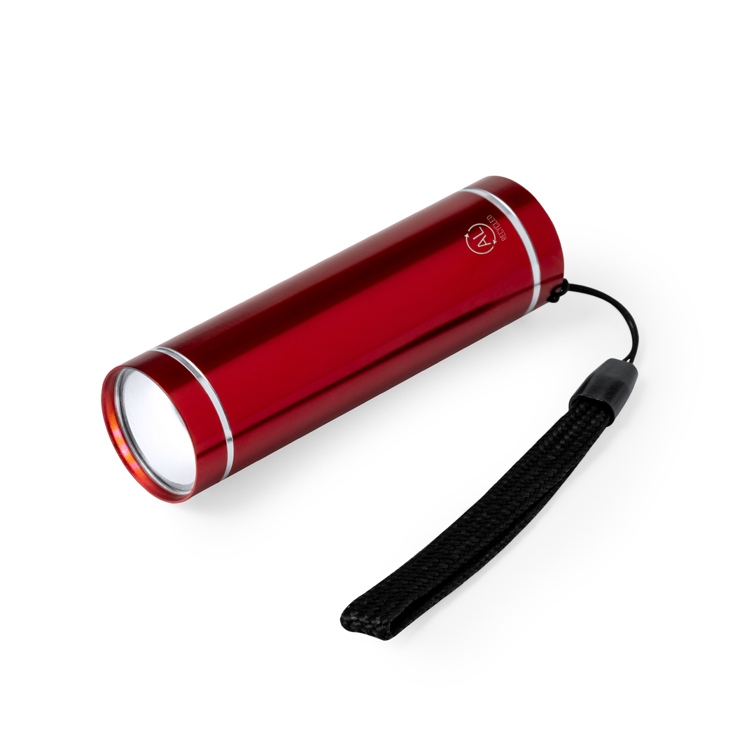 TORCIA IN ALLUMINIO RICICLATO 1 LED cm 8,4x2,4Ø