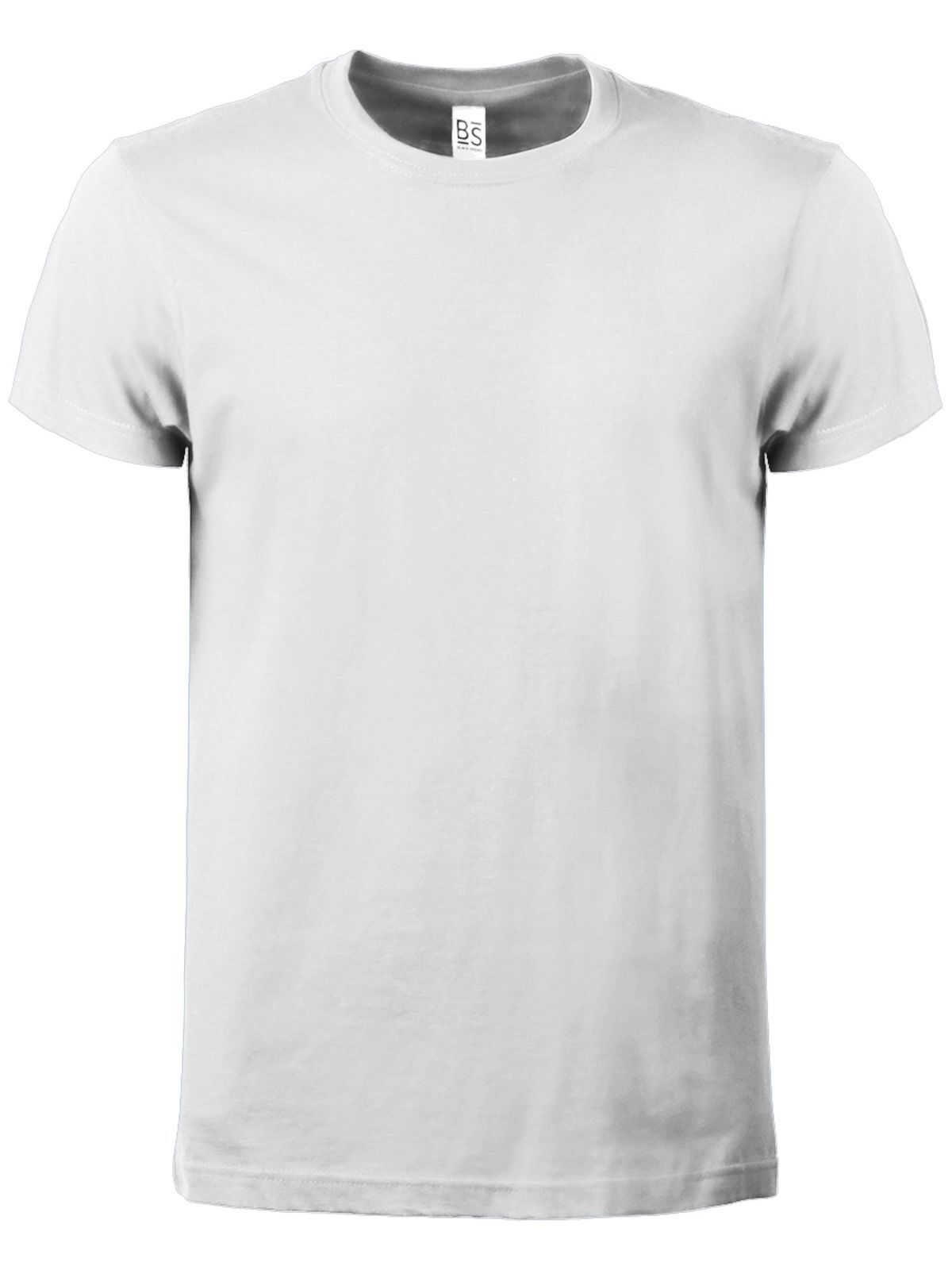 T-SHIRT GIROCOLLO BIANCA 150 GR