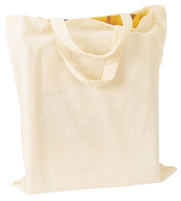 SHOPPER IN COTONE (110 gr) MANICO CORTO cm 37x41