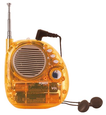 RADIO CON ALTOPARLANTE E AURICOL.