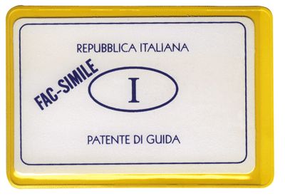 BUSTA P.PATENTE O C.D'IDENTITA'