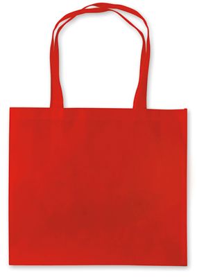 SHOPPER IN TNT CON MANICI LUNGHI E SOFFIETTO 80gr cm. 38x34x10