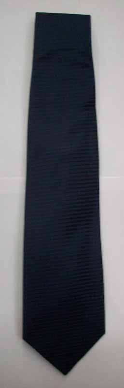 BASILE CRAVATTA COLORE BLU MOTIVO SPINATO