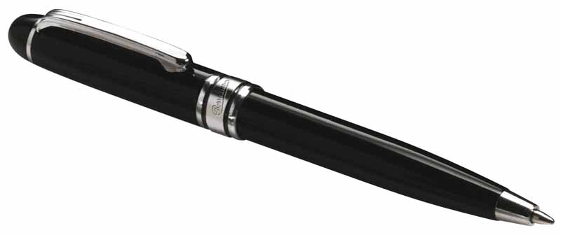 BORSALINO MINI PENNA SFERA NERA IN CONFEZIONE REGALO