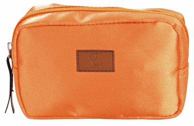 CAPUCCI POCHETTE IN RASO ARANCIO