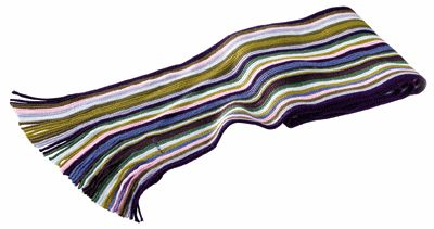 CAPUCCI SCIARPA MULTICOLOR IN ACRILICO