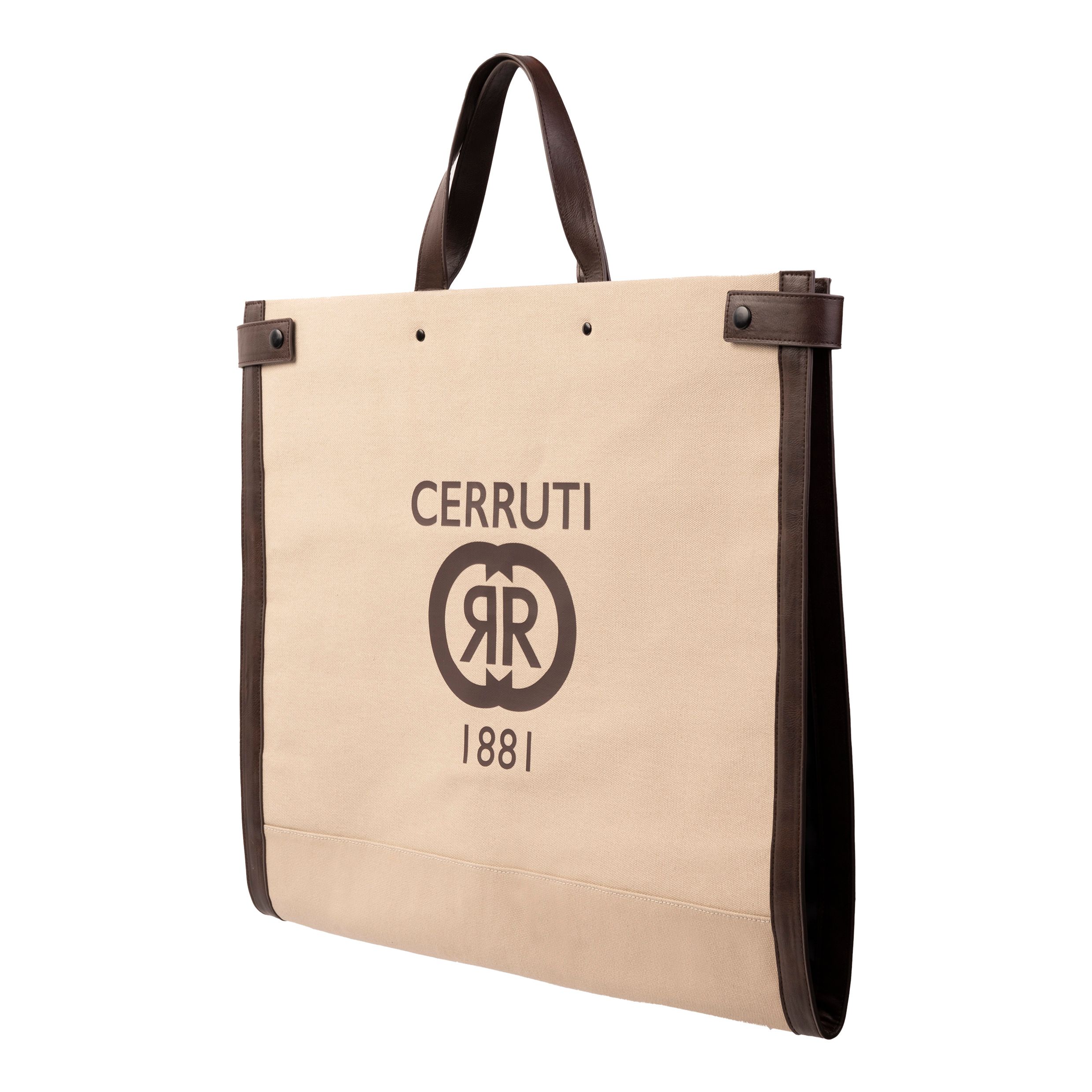 CERRUTI 1881 PORTA ABITI IN TELA E PU 100x57 cm