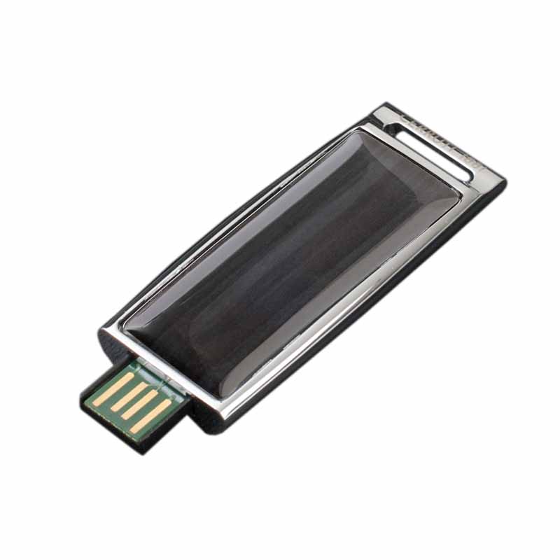CERRUTI 1881 CHIAVETTA USB 16GB GRIGIA 6x2,5x6 CM