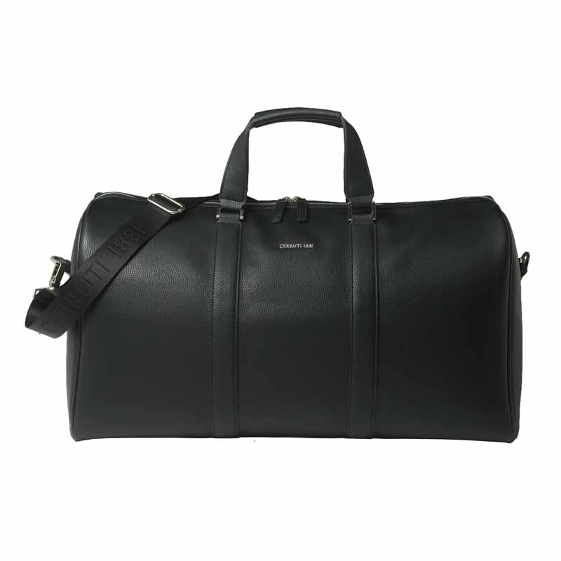 CERRUTI 1881 BORSA DA VIAGGIO NERO cm 56x25x30