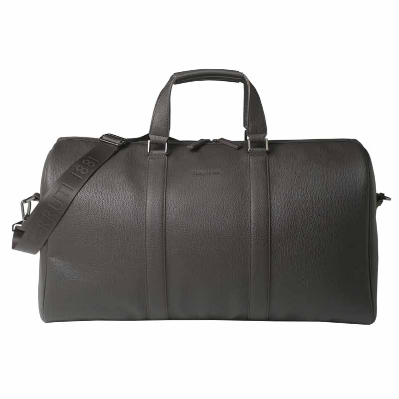 CERRUTI 1881 BORSA DA VIAGGIO MARRONE cm 56x25x30