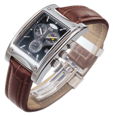 DALVEY CRONOGRAFO GRAND TOUR (cinturino marrone)