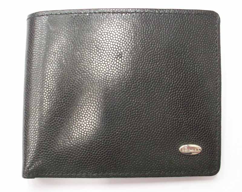 DALVEY PORTAFOGLIO IN PELLE NERA