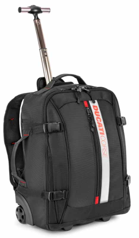 DUCATI CORSE TROLLEY IN NYLON 1680D 37x20x50 cm