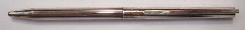 DUPONT SFERA/MINA PLACCATO ARGENTO LINEE VERTICALI