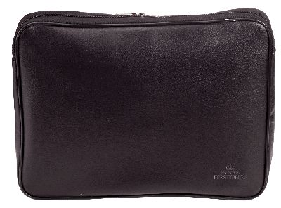 EGON F. P/DOC. E P/COMP. IN ECOPELLE COLORE NERO