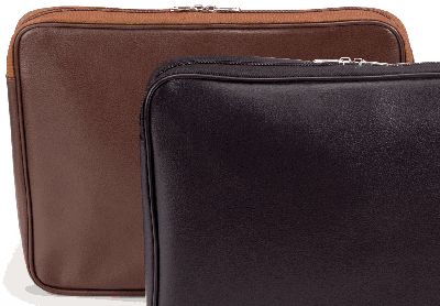 EGON F. P/DOC. E P/COMP. IN ECOPELLE COLORE MARRONE