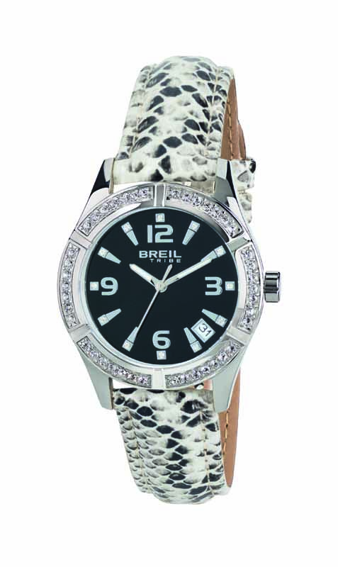 BREIL C'EST CHIC OROLOGIO SOLO TEMPO LADY NERO diam. 32 mm