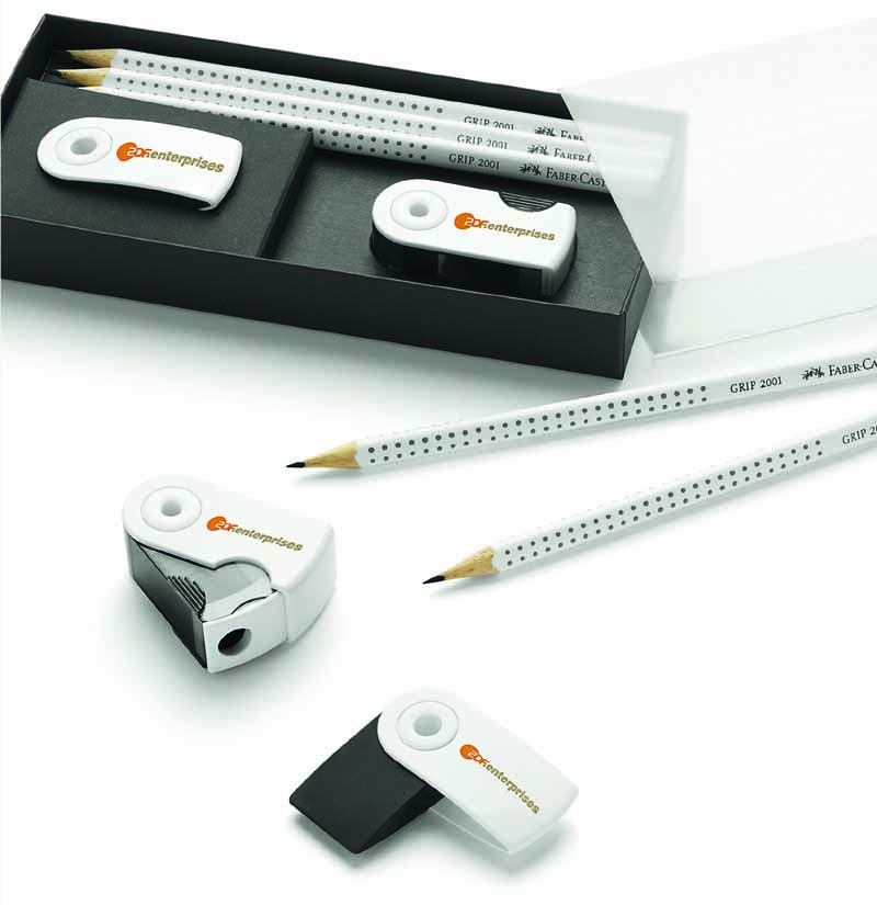 FABER CASTELL SET ALL AROUND THE PENCIL MINI WHITE