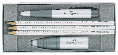 FABER-CASTELL SET REGALO 5 PZ COLORE BIANCO