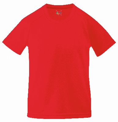 T-SHIRT BAMBINO PERFORMANCE T 100% POLIESTERE 140gr/mq