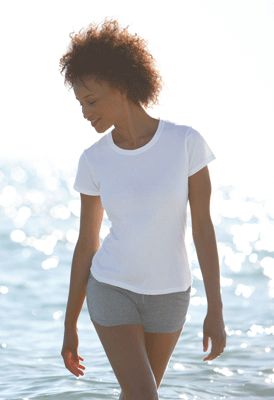 T-SHIRT DONNA M/CORTA V.WEIGHT BIANCA