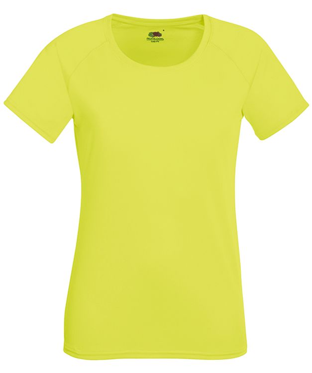 T-SHIRT DONNA PERFORMANCE T 100% POLIESTERE 140gr/m²