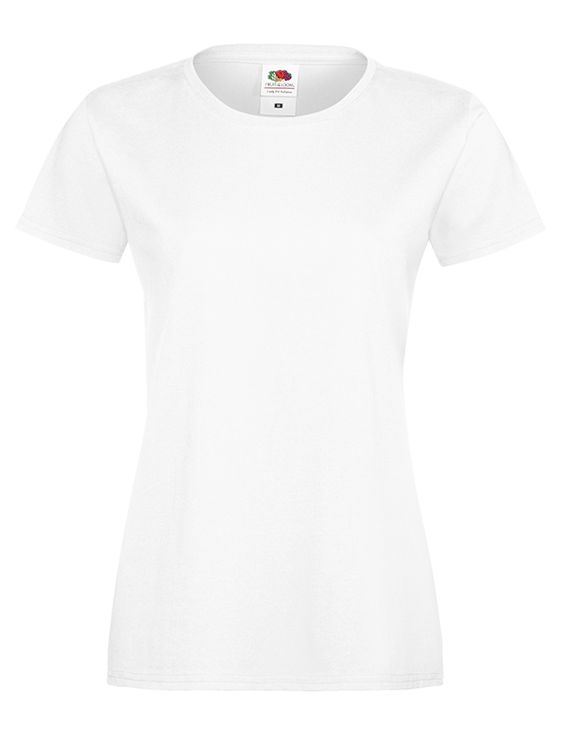 T-SHIRT LADY-FIT SOFSPUN® T BIANCA