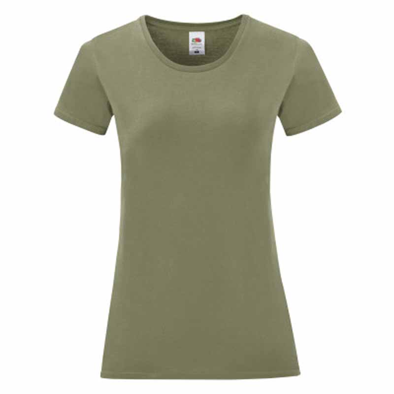 T-SHIRT DONNA M/CORTA ICONIC COLORATA GR. 150